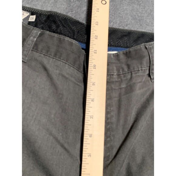 Volcom Vmonty Pants Mens 36x32 Gray Straight Leg Classic Preppy Logo Flaw - Picture 13 of 16
